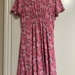 Floral Boden Pink Dress